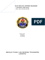 Tugas Makalah Analisa Laporan Keuangan PDF
