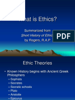 What Is Ethics?: Summarized From