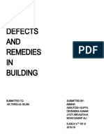 Defects Due To Dampness