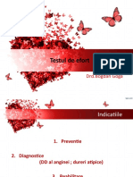 2.testul de Efort