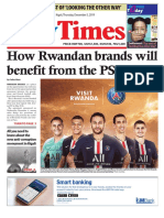 How Rwandan Brands Will Benefit From The PSG Deal: Times