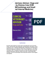 Clinical Veterinary Advisor Dogs and Cats by Etienne Cote DVMDACVIMCardiology and Small Animal Internal Medicine - 5 Star Review