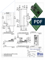 Isometric View Scale 5:3 Connector Callouts (Bottom View) Scale 5:3 Board Dimensions (Top View) Scale 5:3