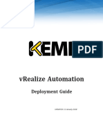 Vrealize Automation: Deployment Guide