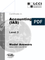 Accounting IAS (Malaysia) Model Answers Series 2 2005 Old Syllabus