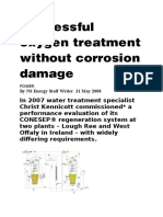 Successful Oxygen Treatment Without Corrosion Damage: by NS Energy Staff Writer 31 May 2008