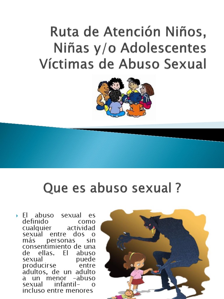 Ruta de Atencion A Victimas de Abuso Sexual | PDF | Política | Ciencias ...