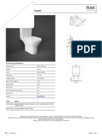 Rak-Resort: Close Coupled - Water Closet