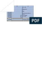 Timetable For ACA Case Study Exam