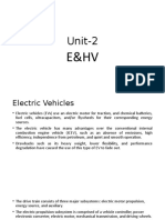 Electric Vehicles and HV
