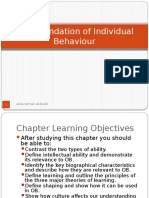ch2.1 Foundation of Individual Behaviour