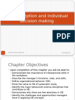 ch2.5 Perception and Individual Dcision Making