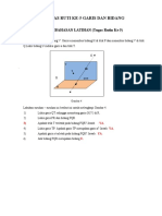 Pembahasan TR.5 Garis Dan Bidang