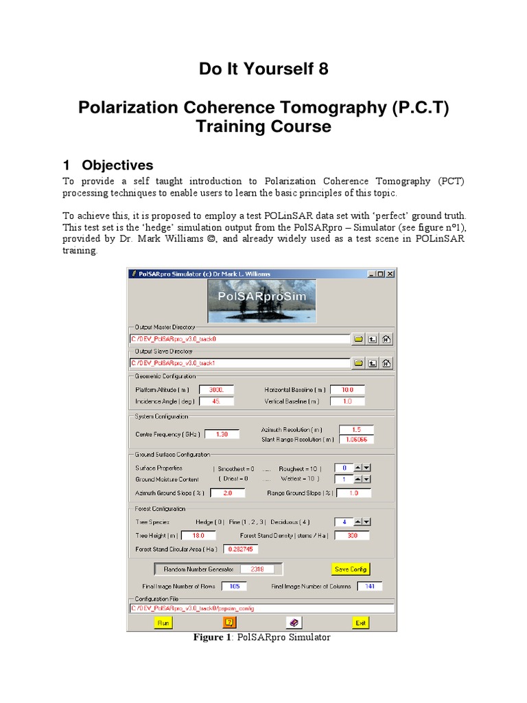 PCT Training Course: POLinSAR Basics | PDF | Polarization (Waves ...