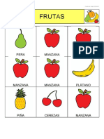 Bingo - de - Frutas Pera