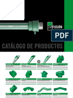 Catálogo productos tubería IPS fusión