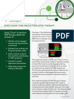 T-Scan: Disclusion Time Reduction (DTR) Therapy