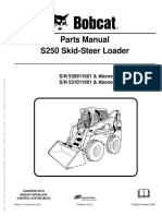 Bobcat S250 Parts Manual