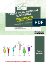 Tareas para Aumentar El Bienestar Psicológico 1 Ies Salvador Rueda PDF