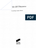 Lopez Alonso Covadonga - Analisis  Del Discurso