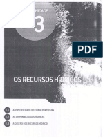 Geografia-Mod 2-Un 3-Os Recursos Hidricos