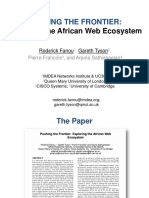 Pushing The Frontier:: Exploring The African Web Ecosystem