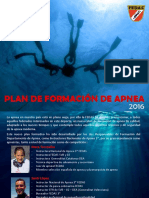 Plan Formativo de Apnea para Comunidades 2016 PDF