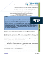 Communication Behaviour and Major Constraints in Adoption of Okra Cultivation Technology in Western Uttar Pradesh