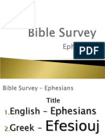 Ephesians