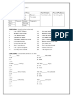 To Be Verb PDF