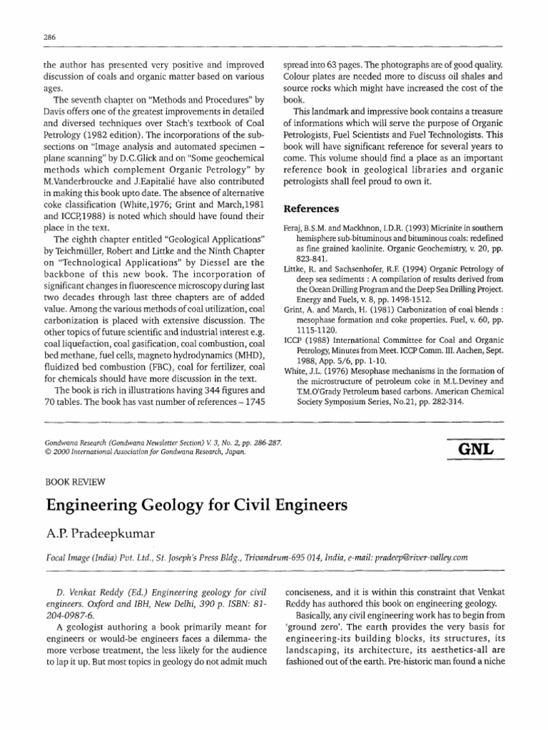 ENGINEERING GEOLOGY FOR CIVIL ENGINEERS VARGHESE PDF FREE DOWNLOAD intelligence overview