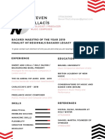 Steven Mixology CV PDF