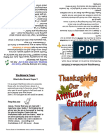 Thanksgiving: Attitude Attitude