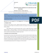 On The Change in Strength Characteristics of Loess Soil of The Road Bed