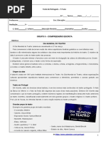 Teste género dramático