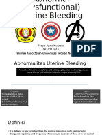 Abnormal (Dysfunctional) Uterine Bleeding