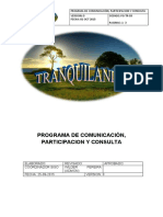 PLAN DE COMUNICACION