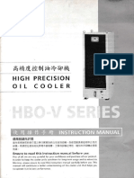 Habor Oil Cooler HBO-V Series Instruction Manual