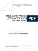 Manual Como Presentar Una Licitacion para Cfe Desde Cero 1.0