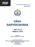 106th Issue of Sarvekshana - Final