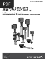 Cre, Crie, Crne, Crte Spke, Mtre, Cme, Bms HP: Installation and Operating Instructions
