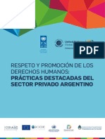 Respeto y Promoción de Los Derechos Humanos: Prácticas Destacadas Del Sector Privado Argentino