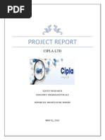 Cipla LTD PDF