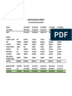 5-Year Projected Income Statement Summary