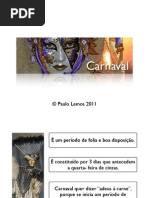 Apresentação sobre o Carnaval