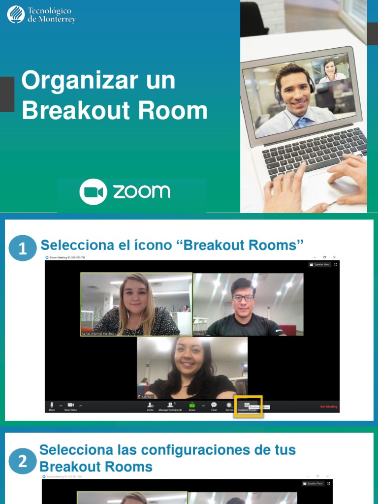 OrganizarBreakoutRoomsEnZoom PDF PDF