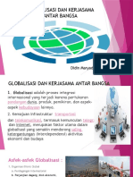 Globalisasi Dan Kerjasama Antar Bangsa