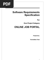 Download Online Job Portal-SRS by naganathan3101 SN46214555 doc pdf