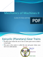 Lecture 16 Gears and Gear Trains (Continued) Dr. Othman Hassan