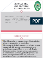 Consecuencias Del Consumo de Alcohol Durante El Embarazo